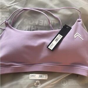 Oner Active Everyday crossover strappy bralette, wisteria purple